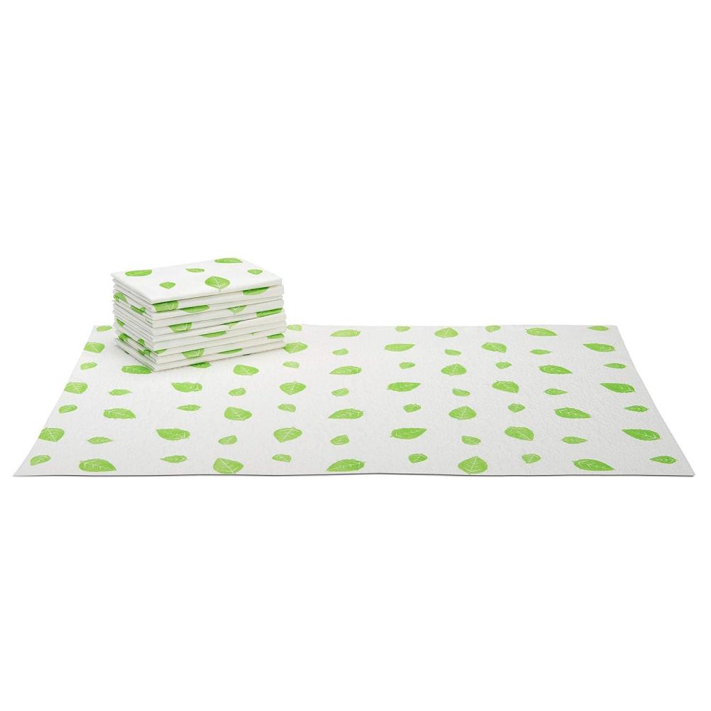 imageMunchkin Arm ampamp Hammer Disposable Changing Pad 10 Count  WhiteGreen10 Count Pack of 1