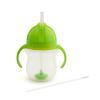 imageMunchkin Any Angle Sippy Cups for Toddlers Spill Proof Weighted Straw Cup with Transition Handles for Babies 6 Months and Up 7 Ounce 2 Pack PinkPurpleGreen