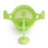 imageMunchkin Any Angle Sippy Cups for Toddlers Spill Proof Weighted Straw Cup with Transition Handles for Babies 6 Months and Up 7 Ounce 2 Pack PinkPurpleGreen