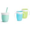 imageMunchkin Cest Silicone Open Training Cup with Straw for Babies and Toddlers 6 Months 4 Ounce 1 Pack CoralMint