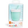 imageMunchkin Cest Silicone Open Training Cup with Straw for Babies and Toddlers 6 Months 4 Ounce 1 Pack CoralMint