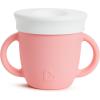 imageMunchkin Cest Silicone Training Sippy Cup with Lid for Babies and Toddlers 6 oz MintCoral