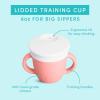 imageMunchkin Cest Silicone Training Sippy Cup with Lid for Babies and Toddlers 6 oz MintCoral