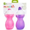 imageMunchkin Click Lock Flip Straw Toddler Sippy Cup 9 Ounce 2 Pack PinkPurple2 Count Pack of 4