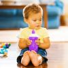 imageMunchkin Click Lock Flip Straw Toddler Sippy Cup 9 Ounce 2 Pack PinkPurple2 Count Pack of 4