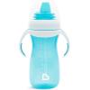 imageMunchkin GentleTM Transition Sippy Cup Bundle with Trainer Handles 10 Ounce Pink and BlueBluePurple