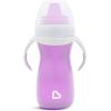 imageMunchkin GentleTM Transition Sippy Cup Bundle with Trainer Handles 10 Ounce Pink and BluePinkPurple