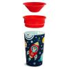 imageMunchkin Miracle 360 Degree Glow in The Dark Sippy Cup 9 Ounce Astronaut RedAstronaut