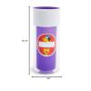 imageMunchkin Miracle 360 Insulated Sippy Cup Includes Stickers to Customize Cup 9 Ounce PinkPurple