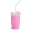 imageMunchkin Miracle 360 Sippy Cup for Toddlers Color Changes with Cold Drinks 9 Ounce BlueBlue  Straw  Sipper Lid