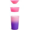 imageMunchkin Miracle 360 Sippy Cup for Toddlers Color Changes with Cold Drinks 9 Ounce BluePink  Straw  Sipper Lid