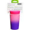 imageMunchkin Miracle 360 Sippy Cup for Toddlers Color Changes with Cold Drinks 9 Ounce BluePink