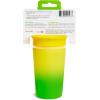 imageMunchkin Miracle 360 Sippy Cup for Toddlers Color Changes with Cold Drinks 9 Ounce BlueYellow