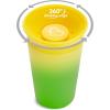imageMunchkin Miracle 360 Sippy Cup for Toddlers Color Changes with Cold Drinks 9 Ounce BlueYellow