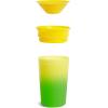 imageMunchkin Miracle 360 Sippy Cup for Toddlers Color Changes with Cold Drinks 9 Ounce BlueYellow