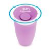 imageMunchkin Miracle 360 Toddler Sippy Cup Spill Proof 10 Ounce 2 Pack GreenBluePinkPurple