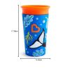 imageMunchkin Miracle 360 WildLove Sippy Cup 9 Oz Orca 1 Pack1 Count Pack of 2