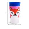 imageMunchkin Miracle 360 WildLove Sippy Cup 9 Oz Red FoxFox