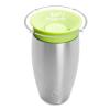 imageMunchkin Sippy Cup for Toddlers Miracle 360 Stainless Steel with Straw Cup and Open Sipper Lid Grow with Me Kit 10 Ounce BlueGreen  Sipper and Straw Lid