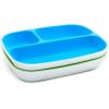 imageMunchkin Splash 4 Piece Toddler Divided Plate and Bowl Dining Set PinkPurpleBlueGreen PlatesBowls
