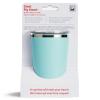 imageMunchkin Steel My Heart 2in1 Toddler Sippy Cup Tumbler with Spill Proof Simple Clean Straw and Open Sipper Lid 8 Ounce Stainless Steel TealBlue