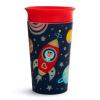 imageMunchkin Miracle 360 Degree Glow in The Dark Sippy Cup 9 Ounce Astronaut RedAstronaut