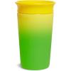 imageMunchkin Miracle 360 Sippy Cup for Toddlers Color Changes with Cold Drinks 9 Ounce BlueYellow