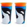 imageMunchkin Miracle 360 WildLove Sippy Cup 9 Oz Orca 1 Pack1 Count Pack of 2