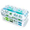 imageMunchkin Baby Bottle ampamp Small Parts Cleaning Set Includes High Capacity Dishwasher Basket ampamp Bristle Bottle Brush Grey
