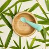 imageMunchkin Bambou Suction Bowl and Silicone Spoon for Babies and Toddlers NonToxic BambooBowl and Spoon