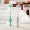 imageMunchkin Bristle Bottle Brush Grey 2 PackSage and White