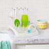 imageMunchkin Fold Baby Bottle Drying Rack  Compact Design Folds Flat for Easy Storage WhiteGrey
