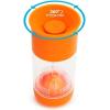 imageMunchkin Miracle 360 Fruit Infuser Toddler Sippy Cup 14 Ounce OrangeOrange