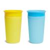 imageMunchkin Miracle 360 Sippy Cup for Toddlers Color Changes with Cold Drinks 9 Ounce 2 Pack PinkYellowBlueYellow