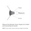 imageMunchkin Nipple Sizing Tool for Breastfeeding Moms