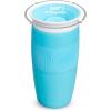 imageMunchkin Sippy Cup for Toddlers Miracle 360 Cup with Straw and Open Sipper Lid Grow with Me Kit 14 Ounce 14 Ounce PinkBlue