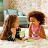 imageMunchkin Splash 4 Piece Toddler Plates PinkPurpleBlueGreen 4pc Plates