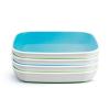 imageMunchkin Splash 4 Piece Toddler Plates PinkPurpleBlueGreen 4pc Plates