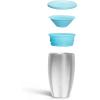 imageMunchkin Stainless Steel Sippy Cups for Toddlers 13 Spill Proof Miracle 360 Cup Insulated 10 Ounce PinkBlue