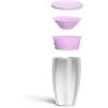 imageMunchkin Stainless Steel Sippy Cups for Toddlers 13 Spill Proof Miracle 360 Cup Insulated 10 Ounce PinkPurple