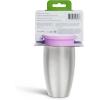 imageMunchkin Stainless Steel Sippy Cups for Toddlers 13 Spill Proof Miracle 360 Cup Insulated 10 Ounce PinkPurple