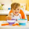 imageMunchkin Stay Put Suction Bowls for Baby and Toddler 3 Pack BlueGreenPurple3pc Bowls  Purple