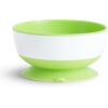 imageMunchkin Stay Put Suction Bowls for Baby and Toddler 3 Pack BlueGreenPurple3pc Bowls  Yellow