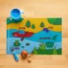 imageMunchkin Story Mat BPA Free Disposable Placemats for Kids 18 Pack 2 Designs
