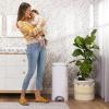 imageMunchkin UV Diaper Pail 1 in Odor Control Includes 1 UV Snap Seal ampamp Toss Bag and 1 UV Refill RingUV Diaper Pail
