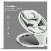 imageMunchkin Vibration Baby Swing Light Grey  BluetoothEnabled Smart Seat with Music Motion and SoundsSwing with Vibration