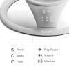 imageMunchkin Vibration Baby Swing Light Grey  BluetoothEnabled Smart Seat with Music Motion and SoundsSwing with Vibration