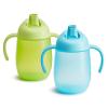 imageMunchkin Simple Clean Trainer Sippy Cup with Handles 6 Months 7 Ounce BlueGreen