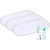 imageMunchkin Waterproof Changing Pad Liners 3pk and HYP03 Daily Diaper Rash Spray with Hypochlorous3 Pack  Diaper Rash Spray