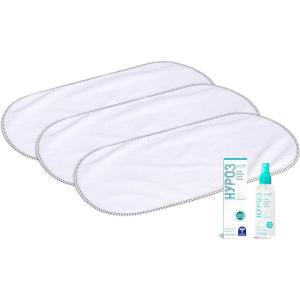 imageMunchkin Waterproof Changing Pad Liners 3pk and HYP03 Daily Diaper Rash Spray with Hypochlorous3 Pack  Diaper Rash Spray